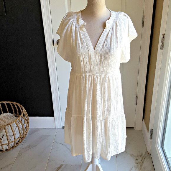Calvin Klein Dresses & Skirts - NWOT! BOHO Gauze DRESS Calvin KLEIN